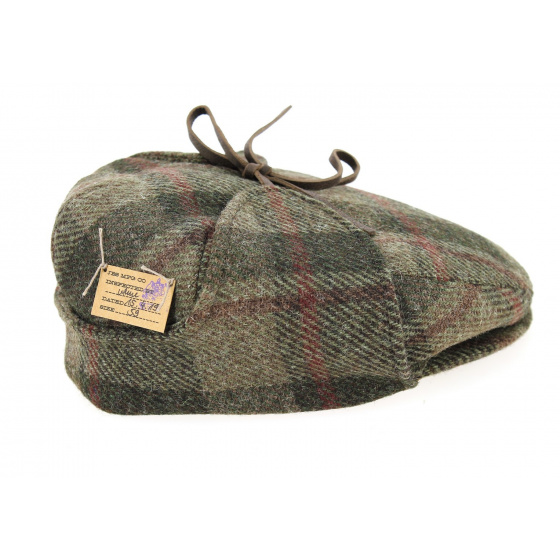 Virgin Wool Plaid Sherlock Cap - Stetson Virgin Wool Plaid Sherlock Cap - Stetson