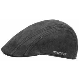 Modesto Cap with Ear Flaps Cotton Black - Stetson