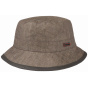 Taupe Linen Bucket Hat - Stetson