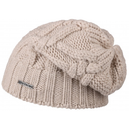 Valisdale Wool Knit Beanie Beige - Stetson