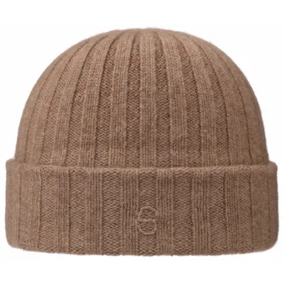 Cashmere Surth Camel Beanie - Stetson Reference: 2205 | Traclet Hat Shop