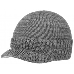 Grey Cotton Cap- Stetson