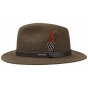 Brown Powell Woolfelt Hat - Stetson