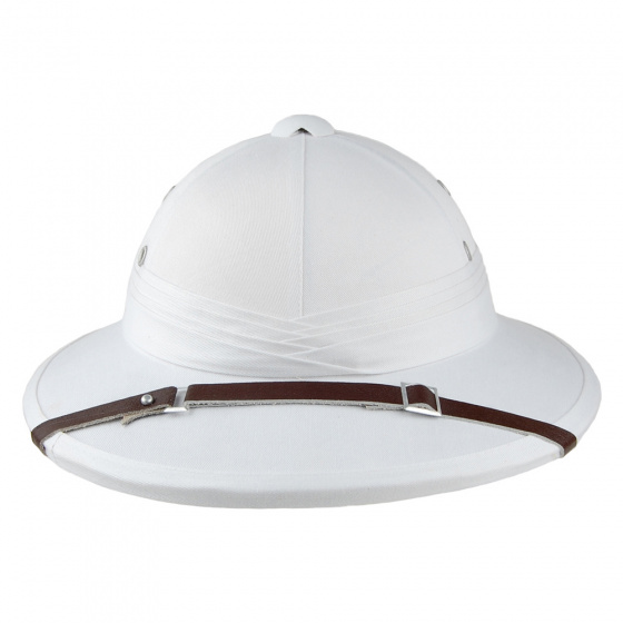 White French Colonial Helmet