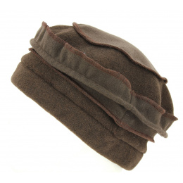 Toque Femme Naomi Polaire Marron- Traclet