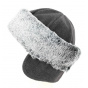 Romanova Polar & Faux Fur Beanie Anthracite - Traclet