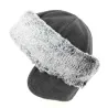 Toque Romanova Polaire & Fausse Fourrure Anthracite - Traclet Reference : 4265 | Chapellerie Traclet