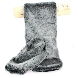 Megève Anthracite Neck Warmer - Traclet