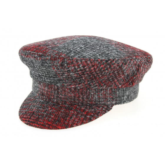 Camaret Anan Red & Anthracite Cap - Traclet