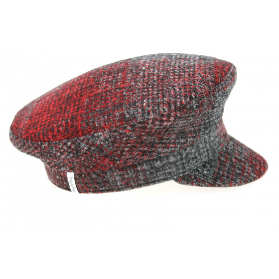 Camaret Anan Red & Anthracite Cap - Traclet