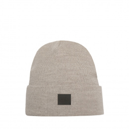 Kajen Cuffed Beanie Vanilla Merino Wool - Super Yellow