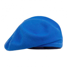 Belza Blue Cotton Beret- Heritage by Laulhère
