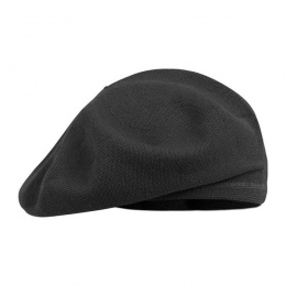Béret Laulhère Noir Fleur - Laulhère