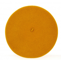 Paris Saffron Wool Beret by Laulhère
