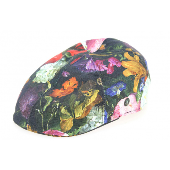 Kortrijk Duckbill Cap with Cotton Flowers- City Sport