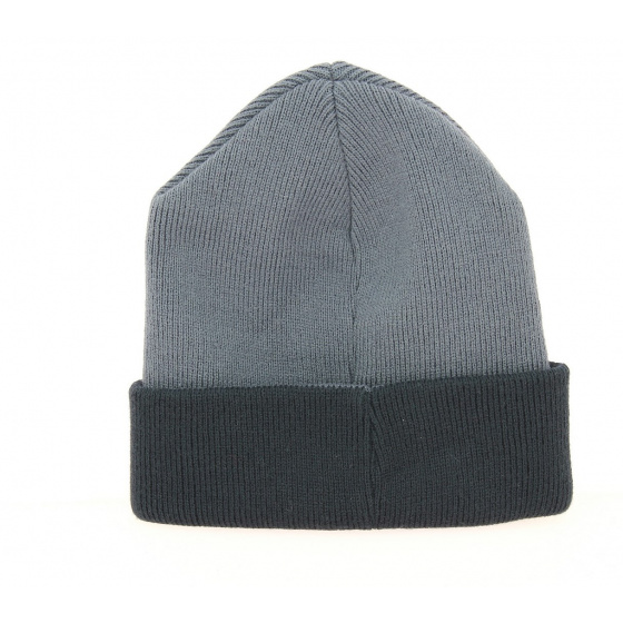 Bonnet Acrylique Pull-On Noir & Gris- Kangol