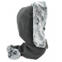 Norell Fleece Hood Anthracite - Traclet