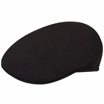 Casquette plate 504 Marron Laine - kangol Reference : 210 | Chapellerie Traclet