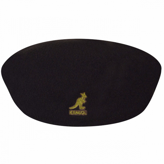 Kangol Brown Wool 504 Flat Cap