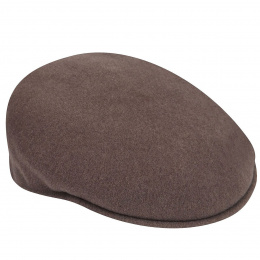 Kangol 504 Flat Cap in Taupe