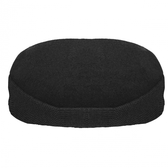 Black Ear Flap Cap - Kangol