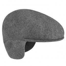 Casquette Cache-Oreilles Anthracite - Kangol