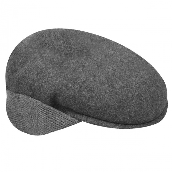 Casquette Cache-Oreilles Anthracite - Kangol