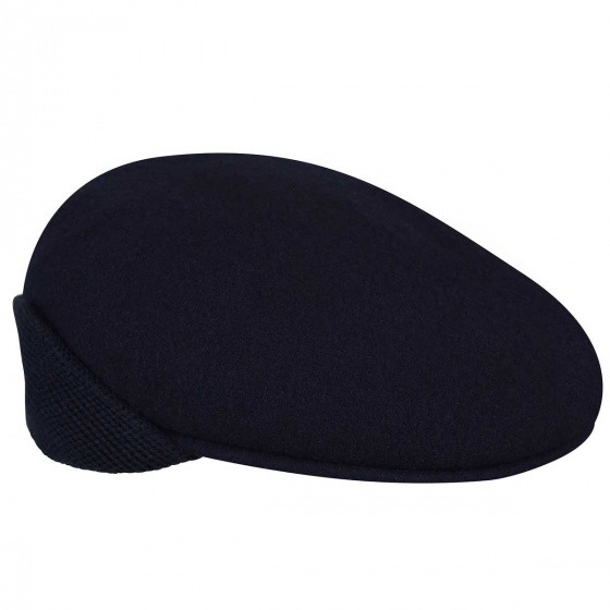 Casquette Kangol Cache-Oreilles Marine