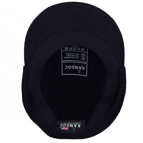 Casquette Kangol Cache-Oreilles Marine