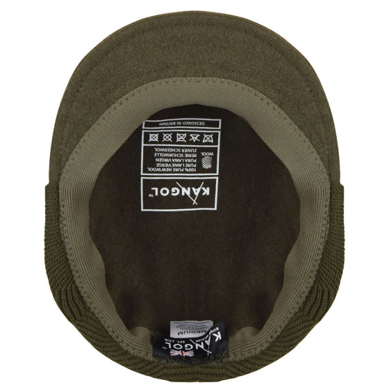 Khaki Ear-Flap Cap - Kangol Khaki Ear-Flap Cap - Kangol