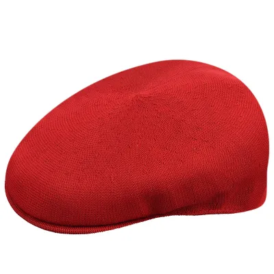 Casquette Plate Tropic 504 Rouge - Kangol
