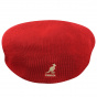 Casquette Plate Tropic 504 Rouge - Kangol