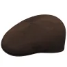 casquette plate kangol tropic 504 - marron Reference : 3537 | Chapellerie Traclet