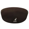 casquette plate kangol tropic 504 - marron Reference : 3537 | Chapellerie Traclet