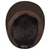 casquette plate kangol tropic 504 - marron Reference : 3537 | Chapellerie Traclet