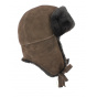 Brown Sheepskin Fur Ushanka - Traclet
