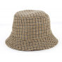 Reversible Bucket Hat Goch Brown Wool - Traclet