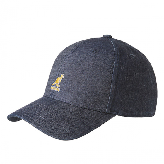 Casquette Baseball Denim Bleu - Kangol