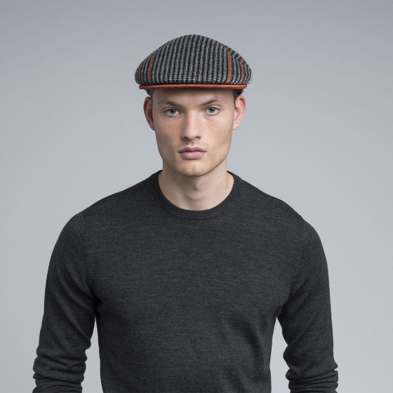 Casquette Plate Swithboard 504 Orange & Grise- Kangol 