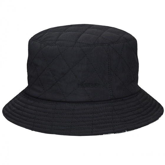 Reversible Hidden Layers Bucket Hat Black & White - Kangol