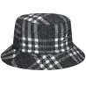 Bob Réversible Hidden Layers Noir & Blanc- Kangol Reference : 6230 | Chapellerie Traclet
