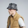 Bob Réversible Hidden Layers Noir & Blanc- Kangol Reference : 6230 | Chapellerie Traclet