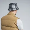Bob Réversible Hidden Layers Noir & Blanc- Kangol Reference : 6230 | Chapellerie Traclet