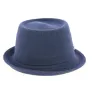 Chapeau PorkPie Wool Mowbray Bleu Marine- Kangol Reference : 9057 | Chapellerie Traclet