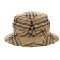 Reversible Catane Beige Bucket Hat - Traclet