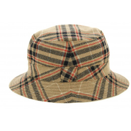 Reversible Catane Beige Bucket Hat - Traclet