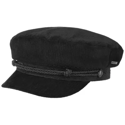 Black Velvet Sailor Cap - Stetson Reference: 7840 | Chapellerie Traclet
