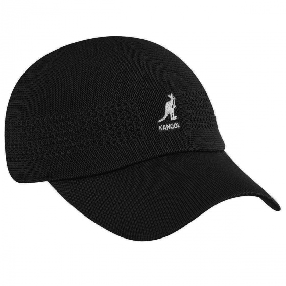 Tropic Ventair SpaceCap Black Baseball Cap - Kangol Tropic Ventair SpaceCap Black Baseball Cap - Kangol