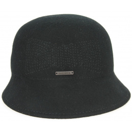 Fleece hat woman grey