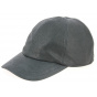 Monaco Black Leather Baseball Cap - Göttmann